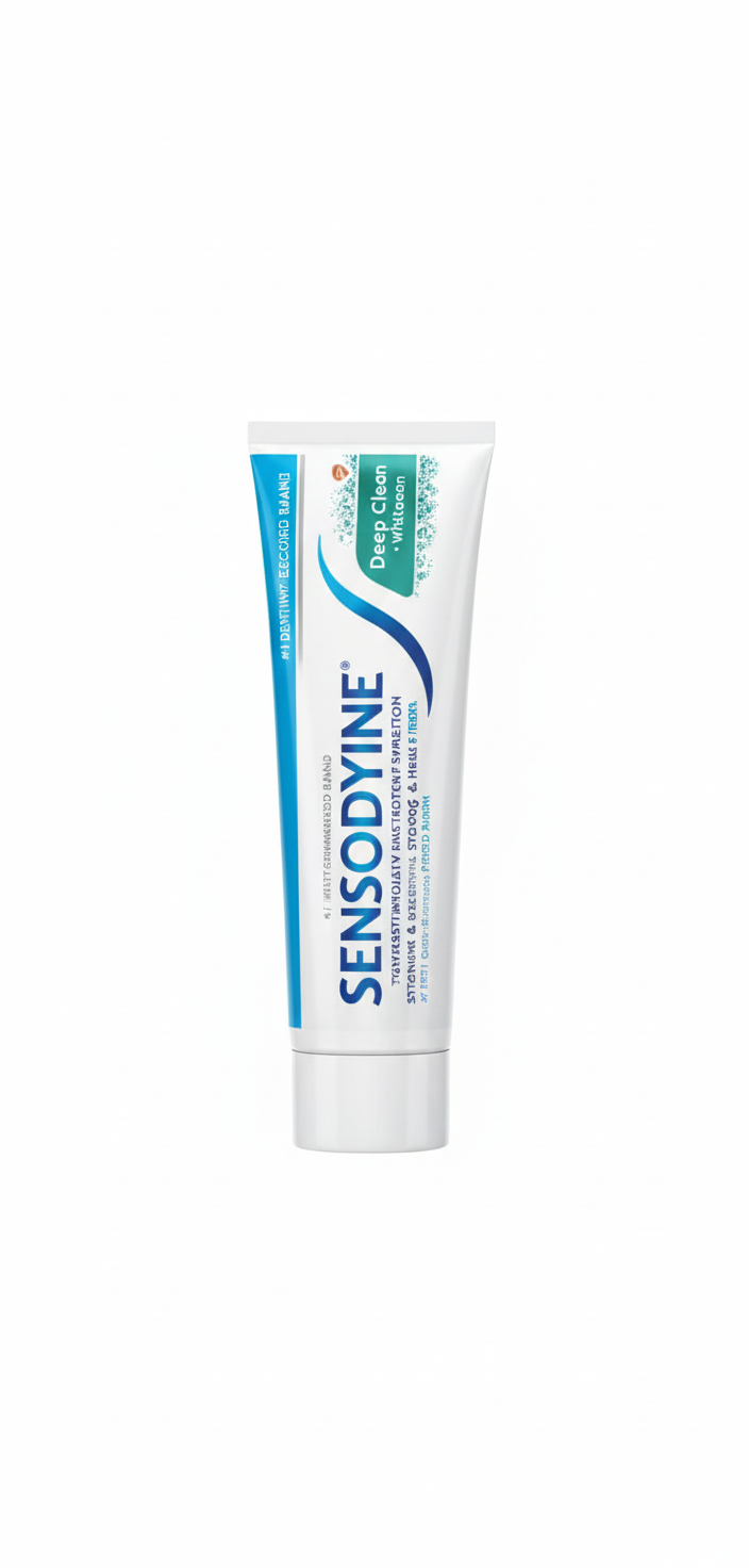 Sensodyne Deep Clean (115g) – Alivio de la Sensibilidad y Limpieza Avanzada en Cada Cepillado