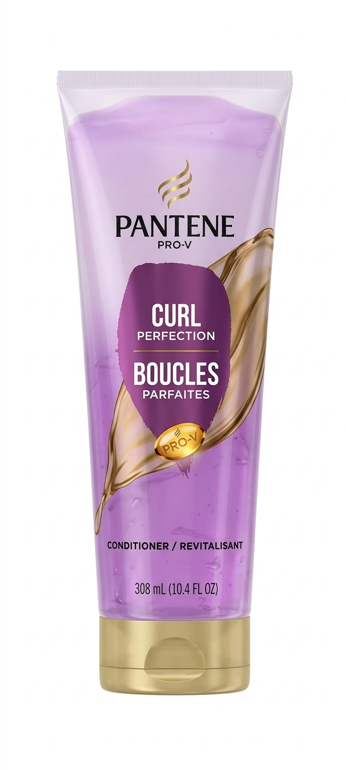 Pantene Pro-V Curl Perfection Acondicionador para Cabello Rizado 355ml - Definición, Hidratación Pro