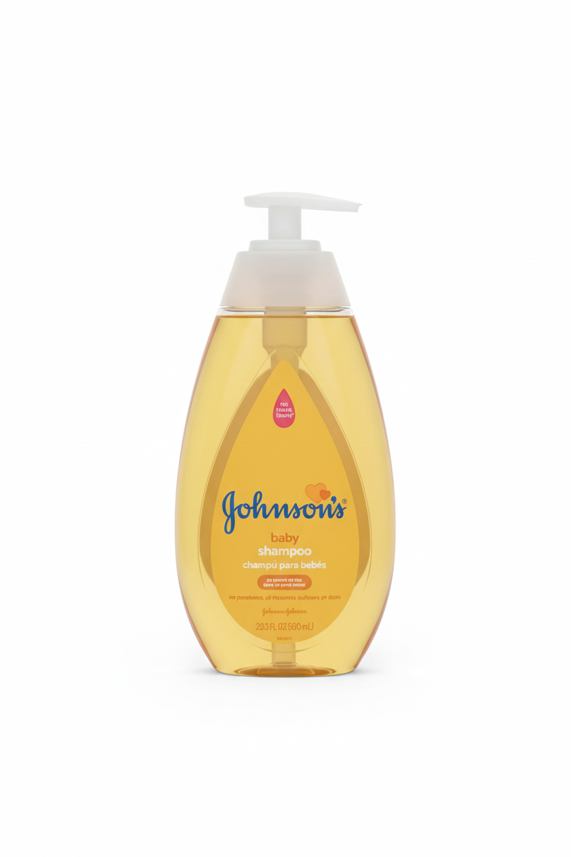 Shampoo Johnson's Baby Original (600ml) – Cuidado Puro y Suave para el Cabello de tu Bebé